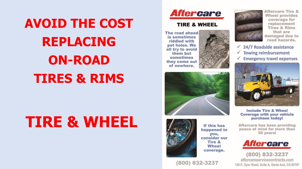 Aftercare Tire & Wheel program