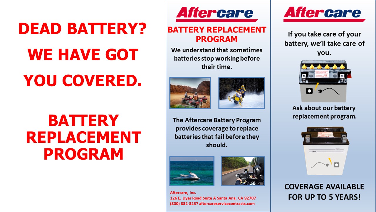 Dead Battery? We have got you covered. Battery replacement program