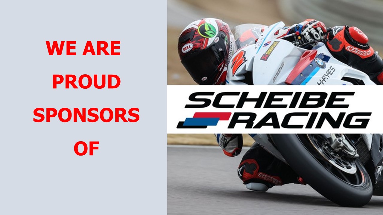 We are proud sponsors of Scheibe Racing